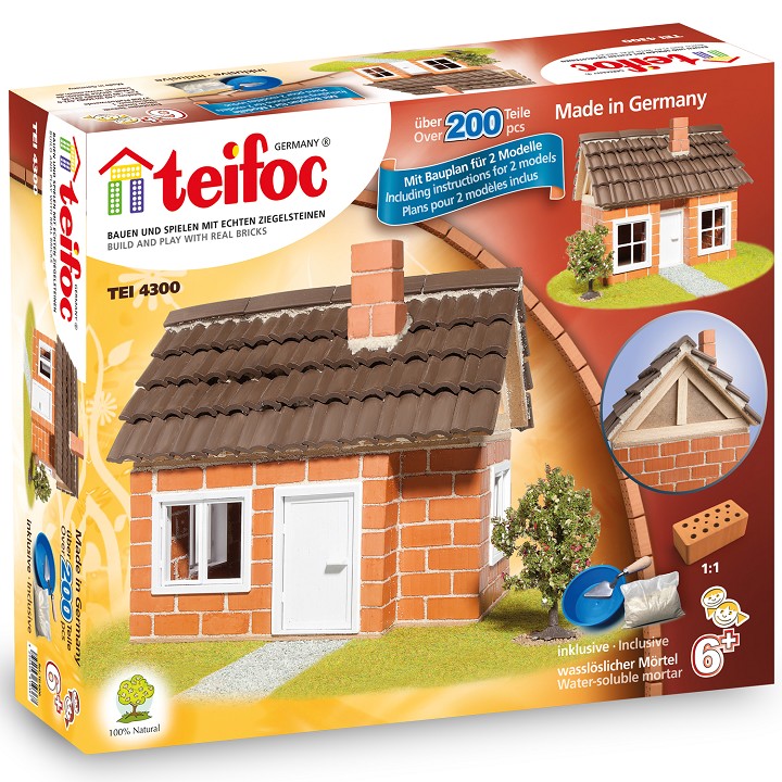 Teifoc Construction Briques - Maison à charpente de bois